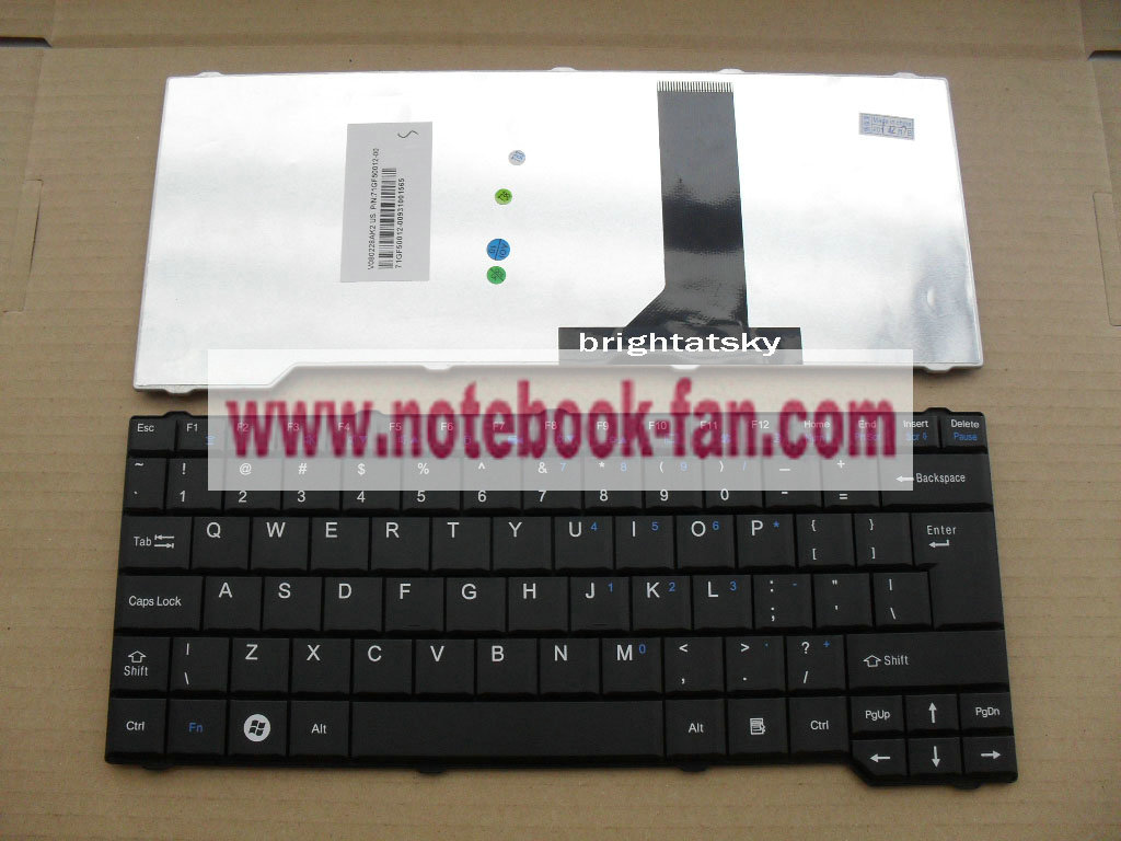 NEW Fujitsu Esprimo V6515 V6535 V6545 V6555 US black Keyboard NEW Fujitsu Esprimo V6515 V6535 V6545 V6555 US black Keyboard